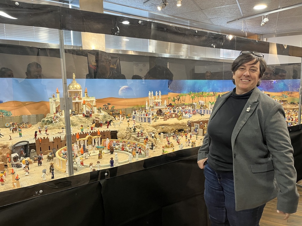 Navidad a escala Playmobil: 20.000 piezas y «tierra de Egipto»