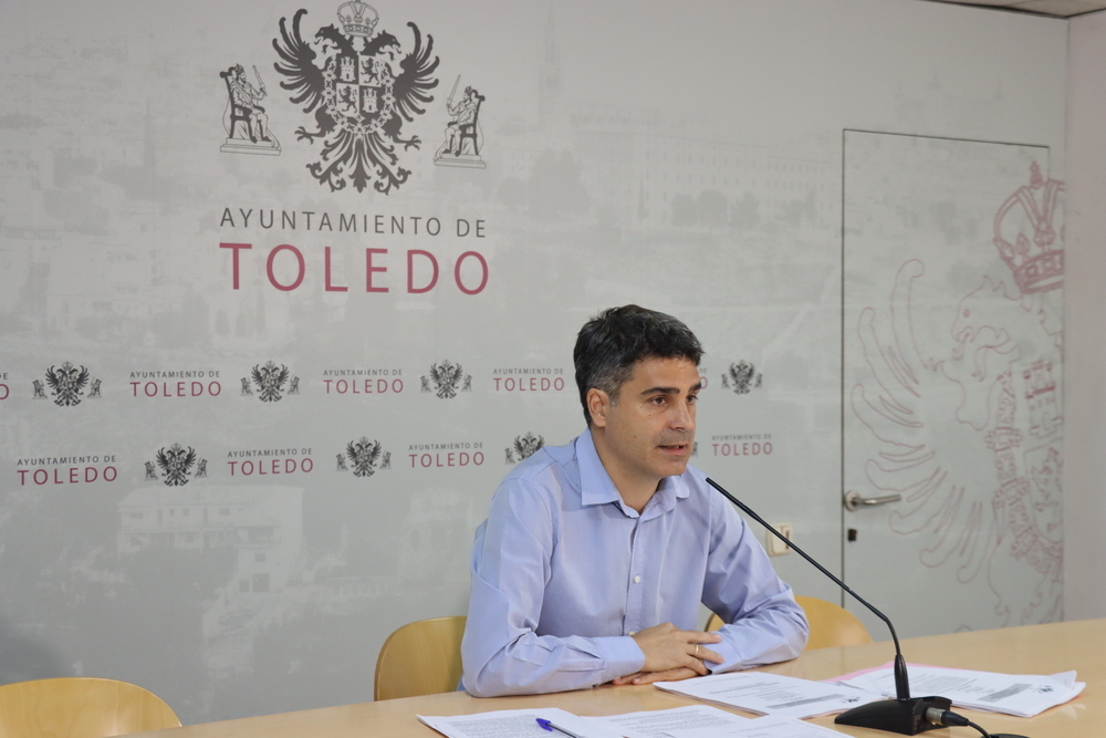 Juan José Alcalde, portavoz del equipo de Gobierno de Toledo