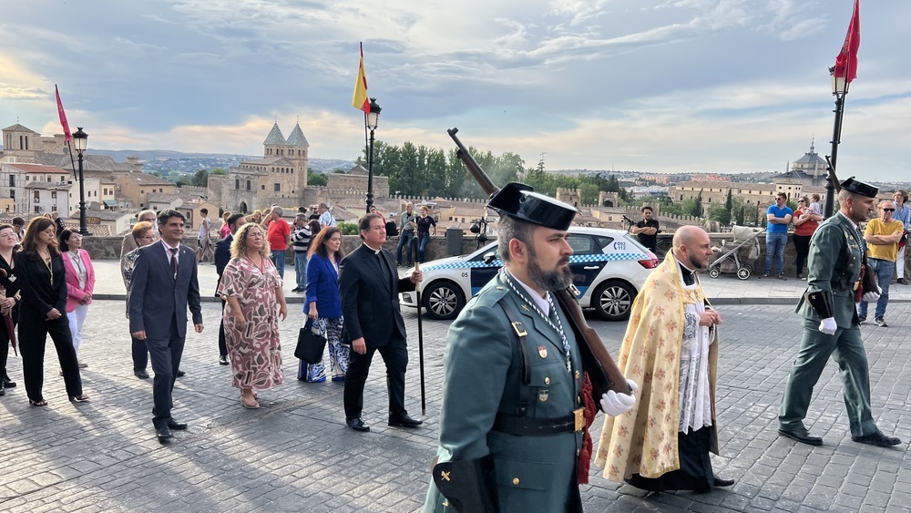 La Presidencia litúrgica del cortejo procesional estuvo encabezada por el delegado diocesano de Cofradías y Hermandades, Juan Alberto Ramírez y por las autoridades municipales entre las que se pudo ver a las concejalas del Gobierno en funciones Marta