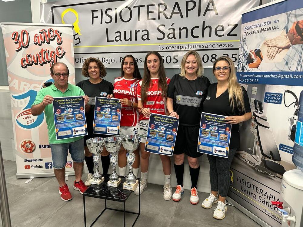 Fisioterapia Laura Sánchez patrocinará al equipo de veteranas