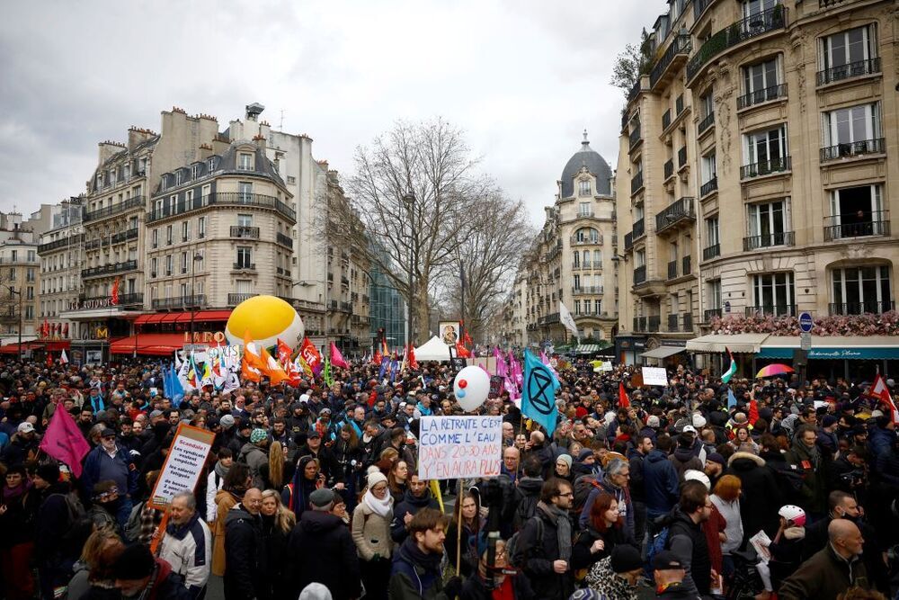 Los sindicatos franceses vuelven a tomar las calles 