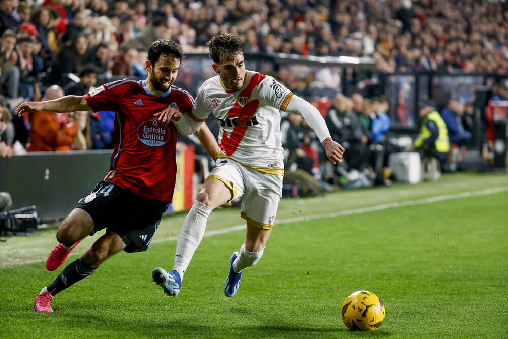 Guaita frena al Rayo y salva al Celta