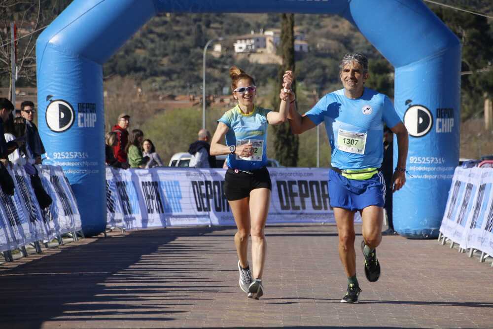 David Magán y Lucía Rodríguez, vencedores del Medio Maratón