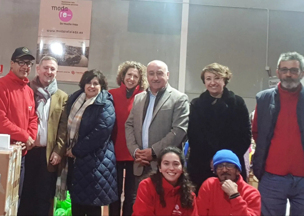 La directora general de Empleo de Castilla-La Mancha, Elena García, visitó las instalaciones de Inserta Toledo. 