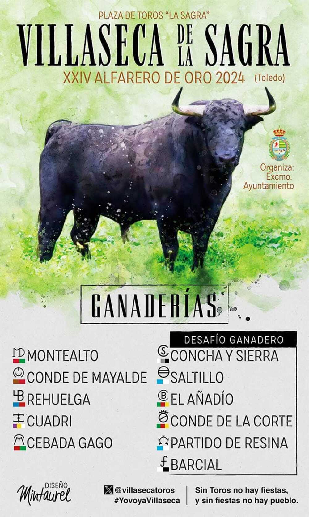 Villaseca elige las ganaderías para el XXIV 'Alfarero de Oro'