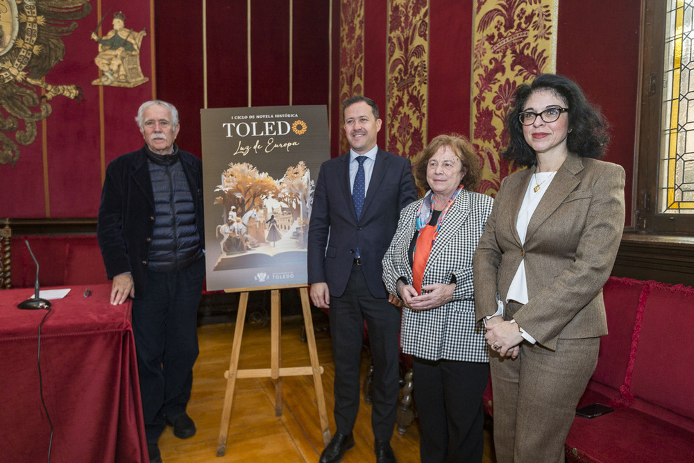 Programa del I Ciclo de Novela Histórica 2024 en Toledo - Leyendas de Toledo
