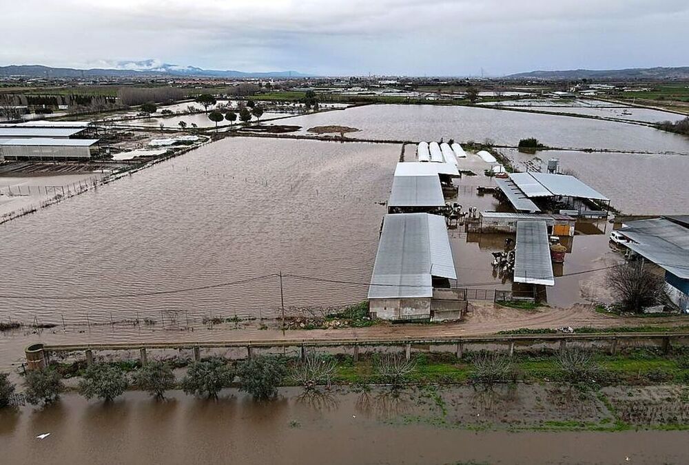 La falta de limpieza de arroyos inunda al menos diez granjas