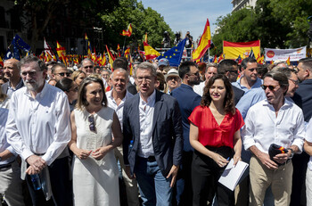 El PP vuelve a salir a la calle contra Sánchez y la amnistía