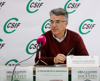 Enrique de la Rosa, nuevo presidente de CSIF Toledo