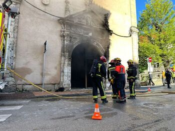 Ataque incendiario a un convento de Cuenca