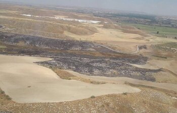 Extinguido el incendio de Borox que ha quemado 10 hectáreas