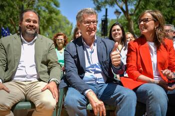 Feijóo pide el voto en Tomelloso a 'los estafados por Sánchez'