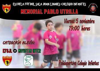 El Colegio Infantes celebrará el Memorial Pablo Utrilla