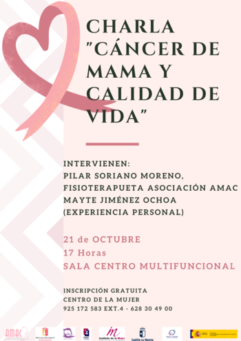 Miguel Esteban conmemorará el día contra el cáncer de mama