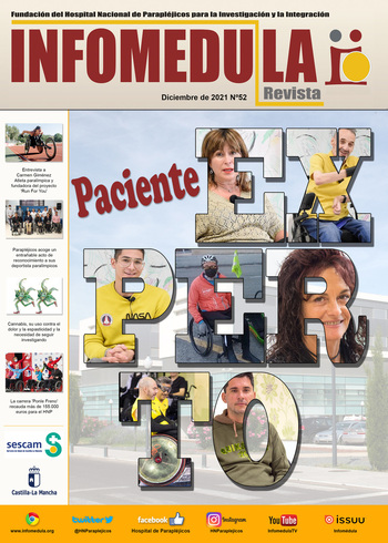 Los pacientes de Parapléjicos, protagonistas de Infomédula