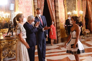 Sandra Sánchez invitada al Palacio Real