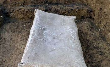 Las obras de la TO-23 descubren un sarcófago tardorromano