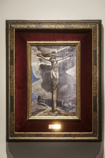 Asegurado en 3 millones ‘El Cristo Crucificado' del Greco