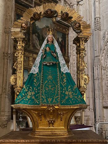 La Virgen de la Alegría vuelve mañana a las calles del Casco