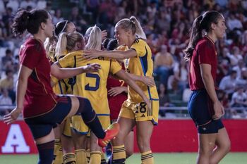 España consigue un meritorio empate ante Suecia