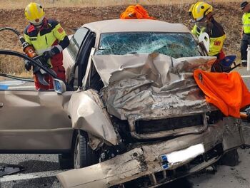 Fallece un conductor en un accidente en Villaminaya