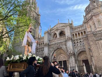 El himno de España y el de la Alegría cierran la Semana Santa