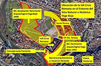 Ladrillos contra patrimonio en el entorno del convenio marco Vega Baja de Toledo