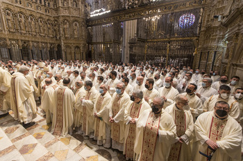 Los sacerdotes de la diócesis renuevan su promesa