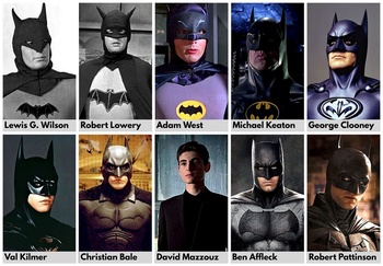10 rostros de Batman