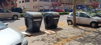PP critica que los nuevos contenedores eliminen aparcamientos