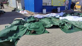 Al menos 50 muertos en un ataque a una estación en Kramatorsk