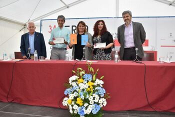 Anais Vega y David Hernández, premios de poesía de Talavera
