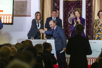 La Reina Sofía premia a Guarrazar por conservar su patrimonio