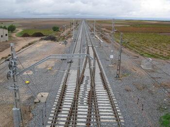 Traviesas ferroviarias nuevas en La Sagra y Torrijos