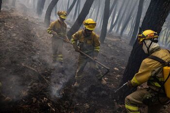 El fuego en la Sierra de la Culebra arrasa 11.000 hectáreas