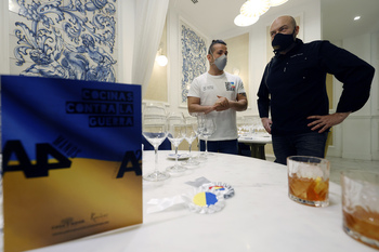 Los chefs Maldonado y Torres llevarán ayuda a Ucrania