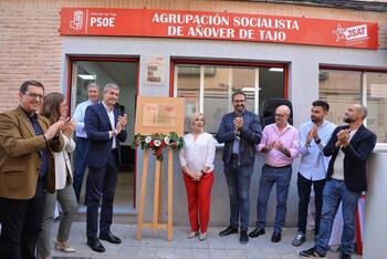 El PSOE de Añover inaugura su nueva Casa del Pueblo