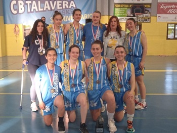 El CB Talavera junior femenino sube a Liga Autonómica