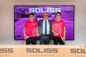 La Fundación Soliss, con los hermanos Carrascosa