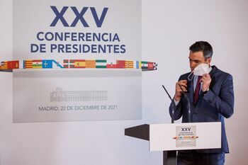 La Conferencia de Presidentes de La Palma, el 25 de febrero