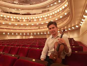 El violinista talaverano que pisó el Carnegie Hall