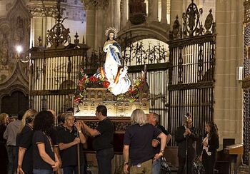 «Si cumple los requisitos, la Virgen del Alcázar tendrá banda»