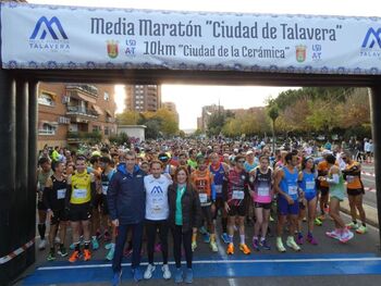 Éxito rotundo en la Media Maratón  con más de 1.200 corredores