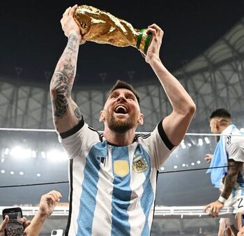 Messi, 'GOAT' de Instagram