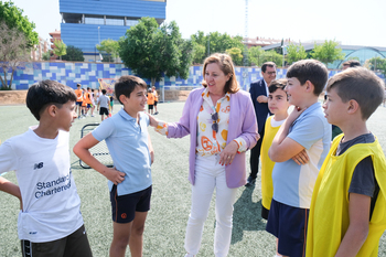 La Escuela Gimnasia acoge a 400 alumnos para practicar deporte