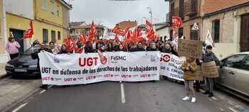 Protesta en Torrijos por el cierre de un almacén de Campofrío
