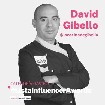 David Gibello, finalista de los Influencers Adwards Spain