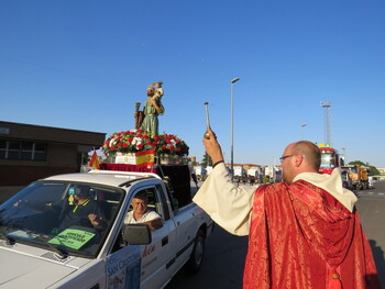 San Cristóbal vuelve a salir en procesión