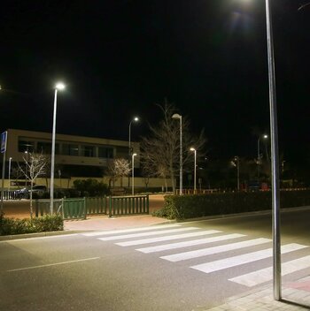 Nueva iluminación en los pasos de peatones por la seguridad