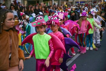 Carnaval multitudinario: 45.000 personas en el desfile